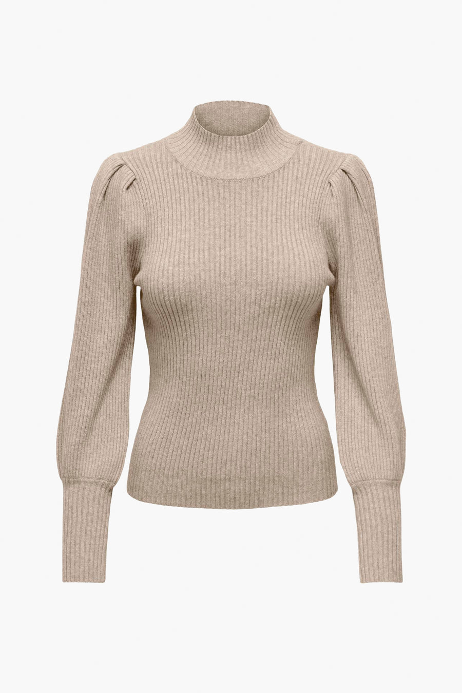 Pull à col rond - beige - ONLY®