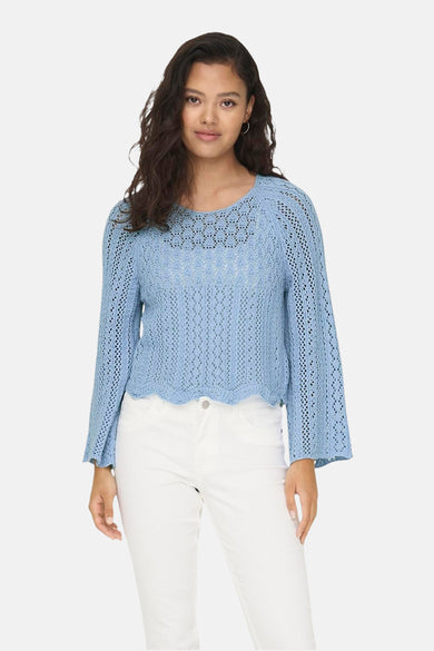 Trui met ronde hals Blauw - ONLY®