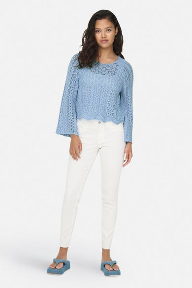 Trui met ronde hals Blauw - ONLY®