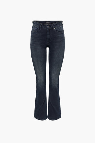 BLUSH FLARE - blue black denim - ONLY®