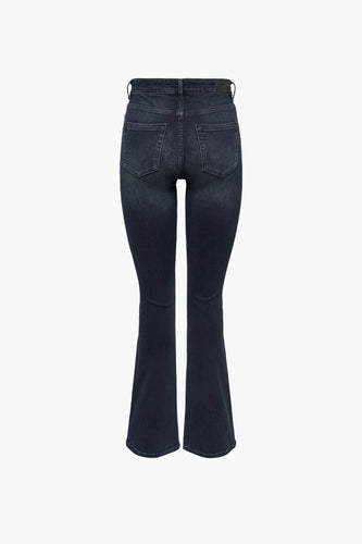 BLUSH FLARE - blue black denim - ONLY®