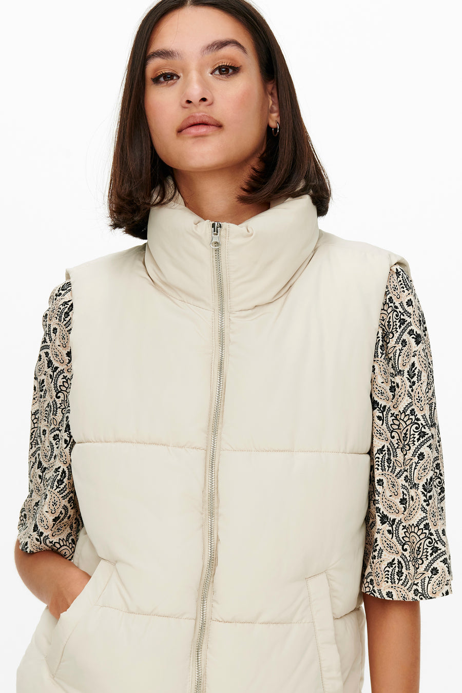 Bodywarmer - ecru - JDY