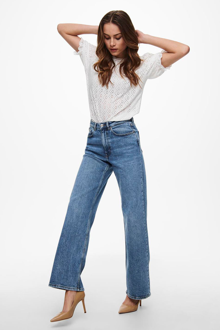 ONLJUICY HW WIDE LEG REA365 NOOS