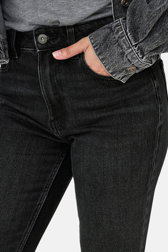 Jean &agrave; coupe droite - noir - ONLY®