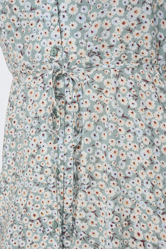 Kleedje met korte mouwen - groen - ONLY®