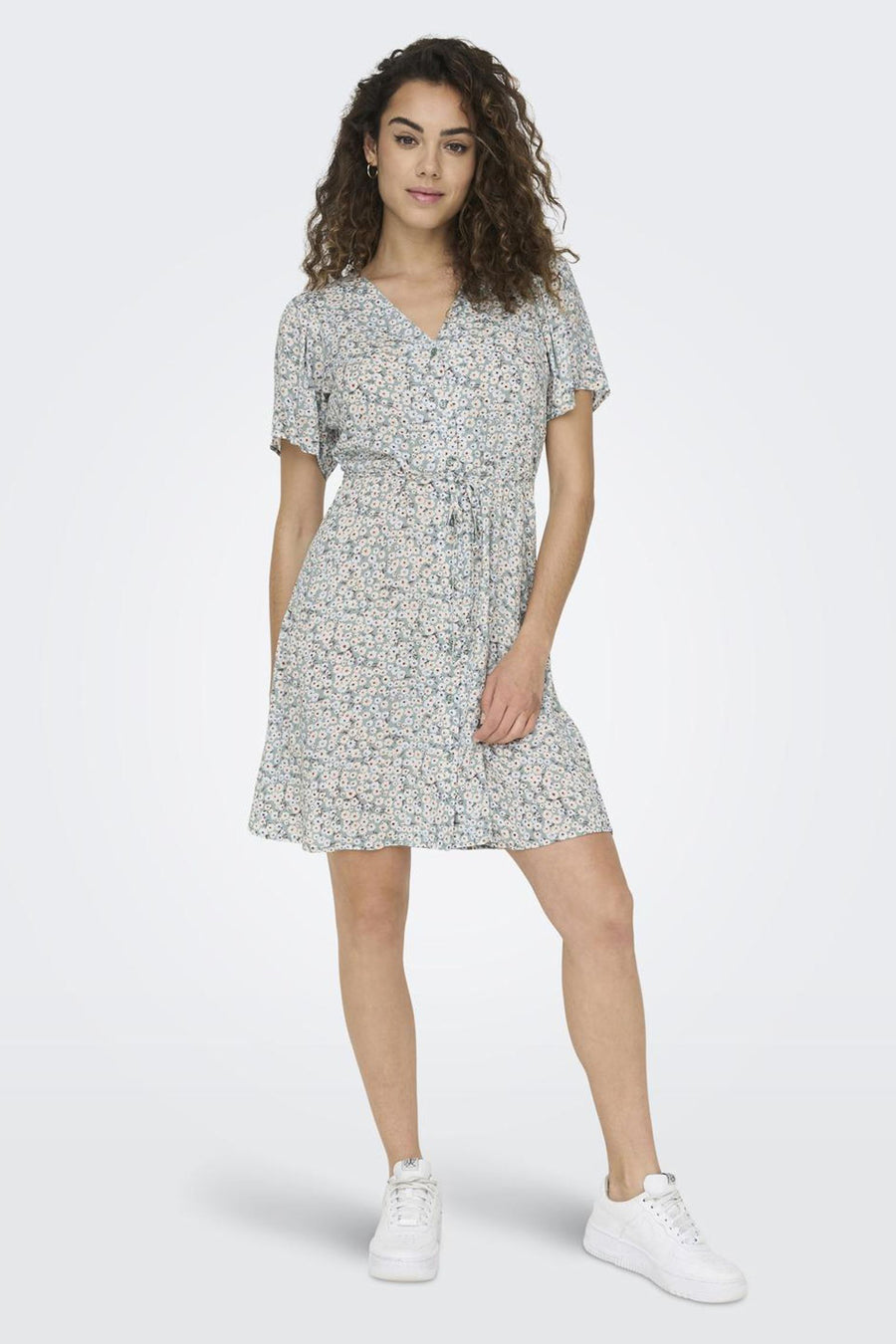 Kleedje met korte mouwen - groen - ONLY®