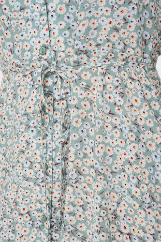 Kleedje met korte mouwen - groen - ONLY®