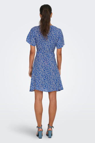 Kleedje met korte mouwen - blauw - ONLY®