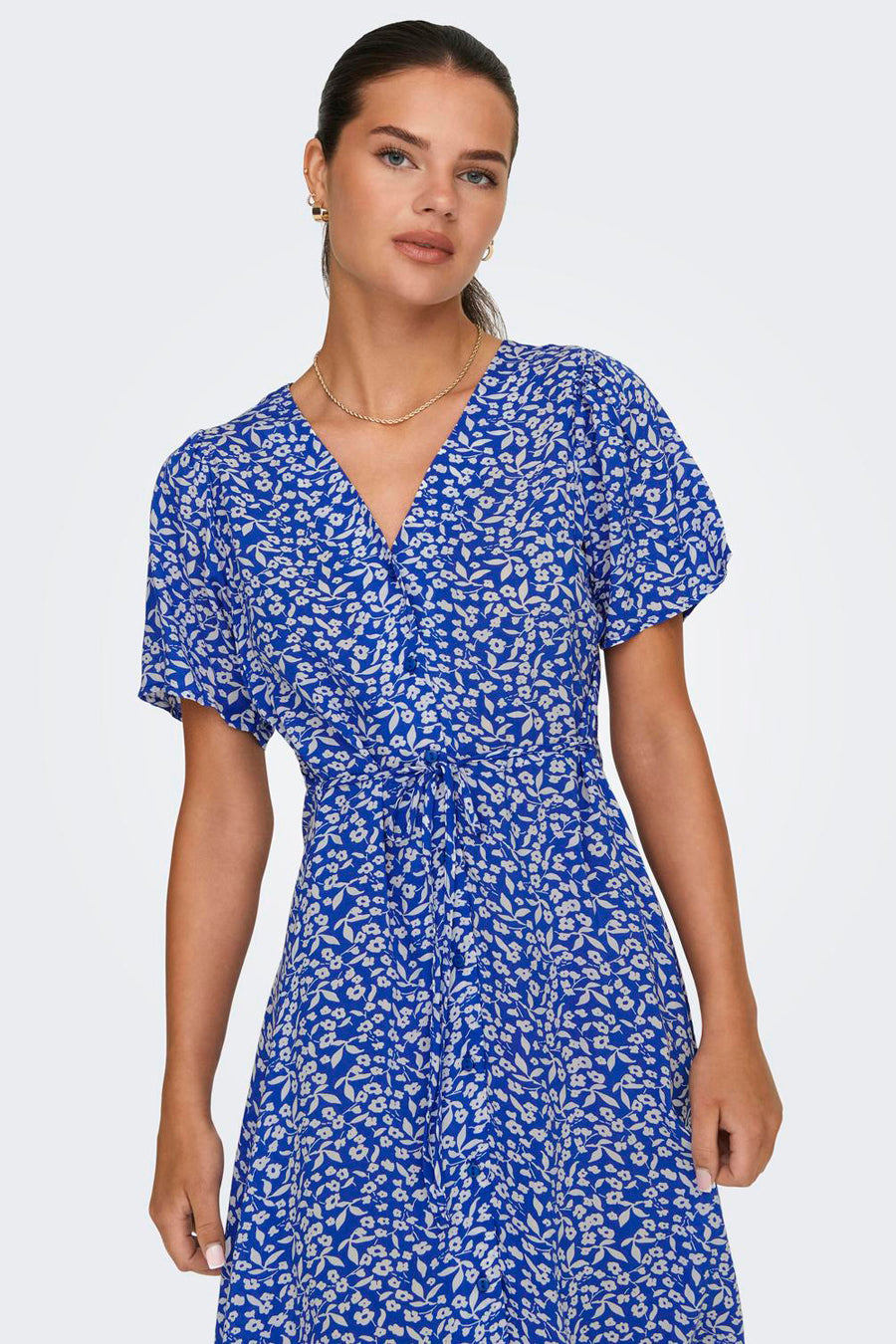 Kleedje met korte mouwen - blauw - ONLY®