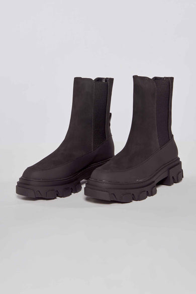 ONLTOLA-1 NUBUCK PU CHUNKY BOOT - NOOS