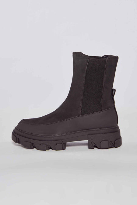 ONLTOLA-1 NUBUCK PU CHUNKY BOOT - NOOS