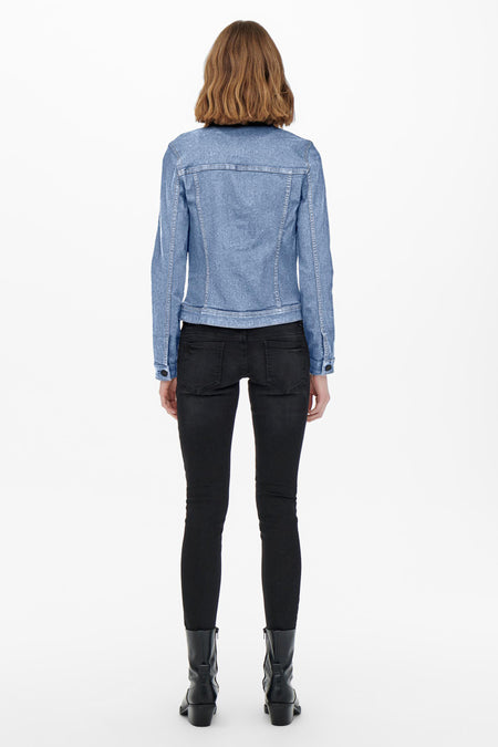 Korte jas Light blue denim - ONLY®