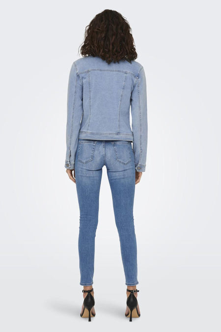 Korte jas Light blue denim - ONLY®