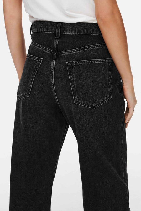 Wide jeans - dark grey denim