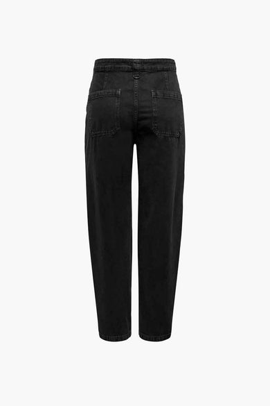 Mom jeans - black denim