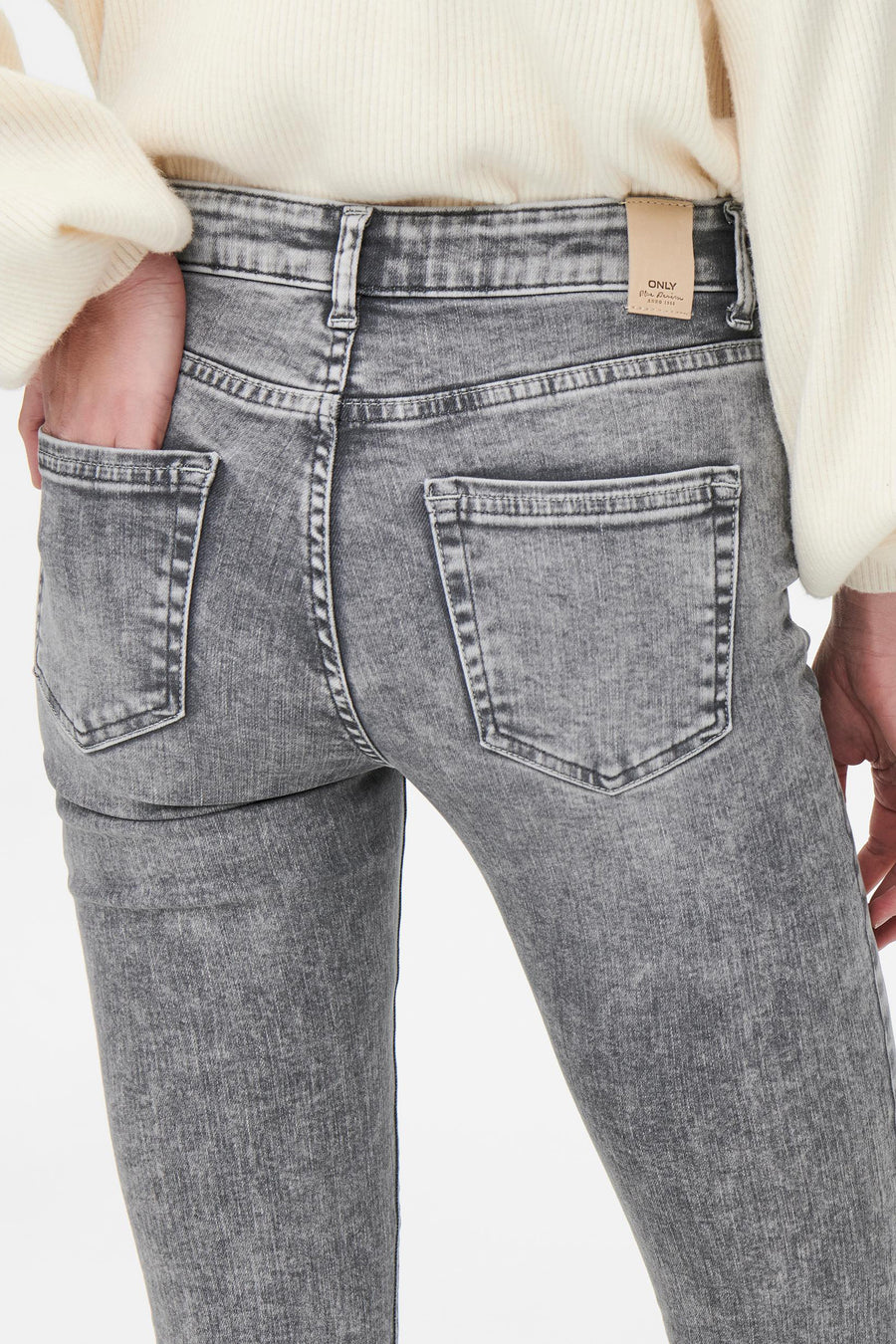 Skinny jeans - mid grey denim - ONLY® - 4