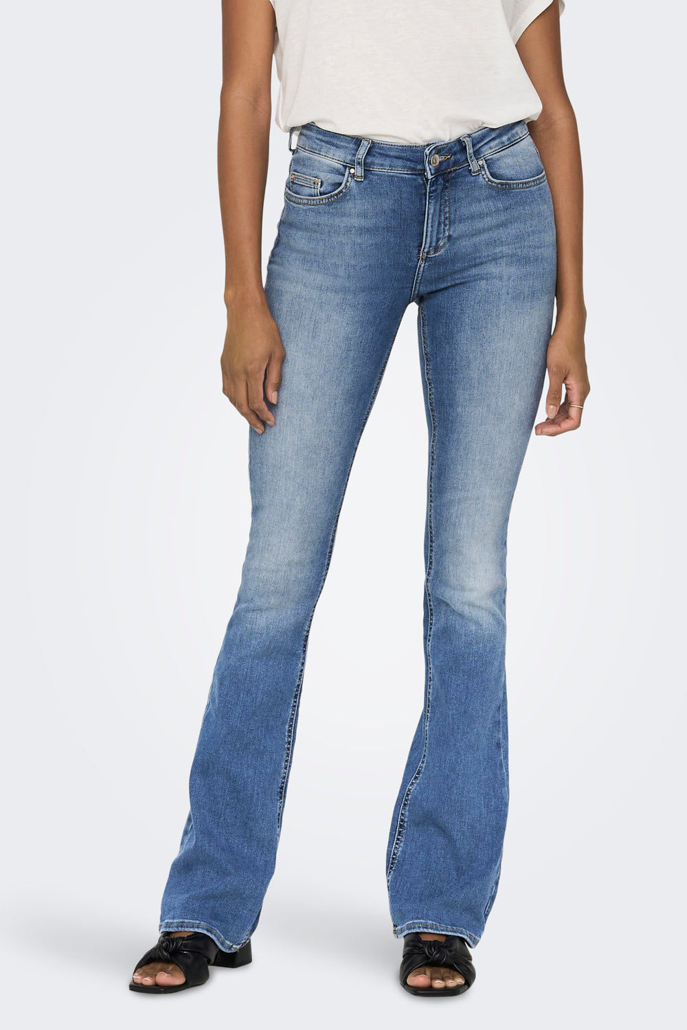 Jeans flared Light blue denim - ONLY®