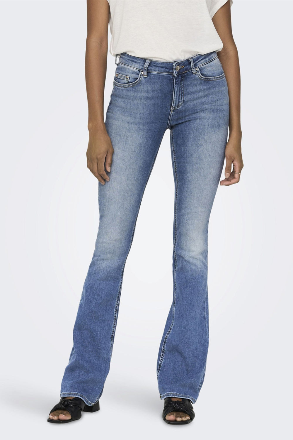Jeans flared Light blue denim - ONLY®