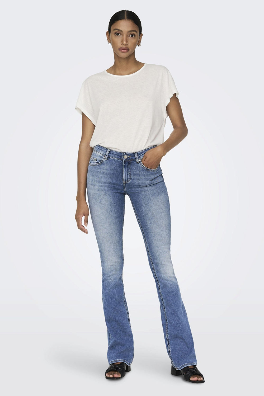 Jeans flared Light blue denim - ONLY®