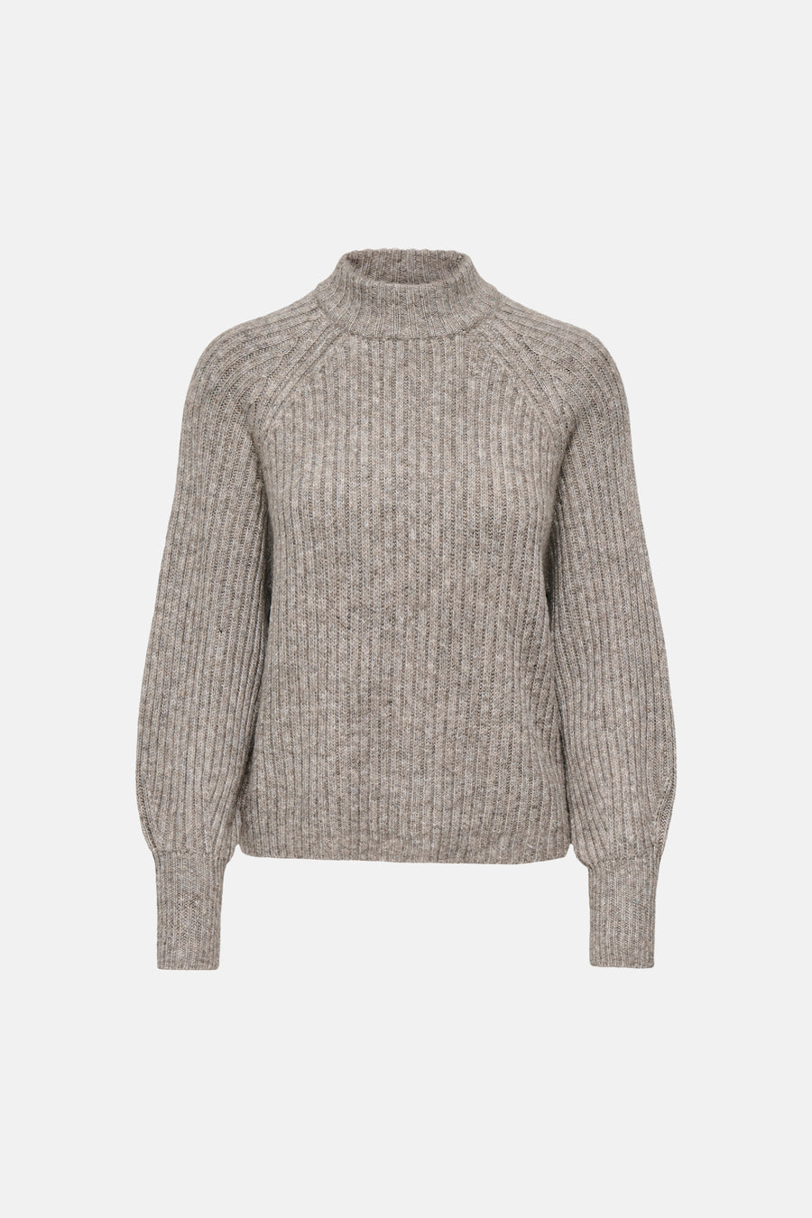 Pull col O beige - ONLY®