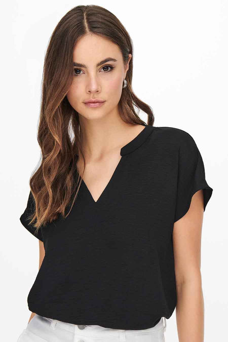JDYLION S/S TOP WVN NOOS