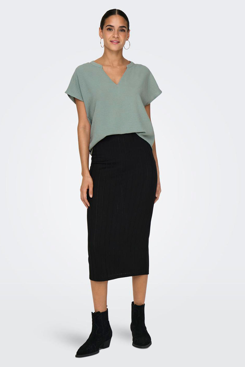 JDYLION S/S TOP WVN NOOS
