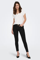 Blouse (korte mouwen) Wit - JDY