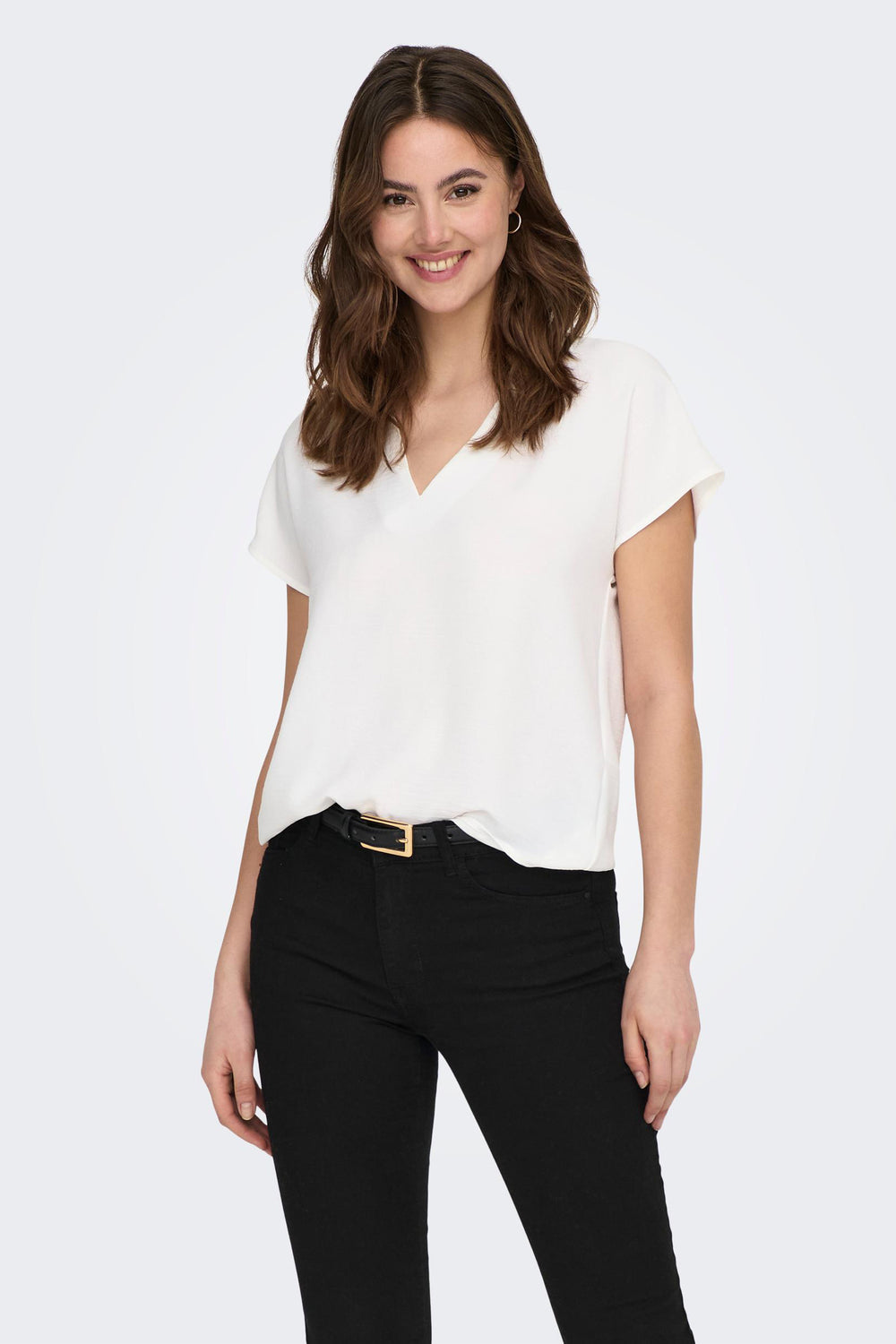 Chemisier (manches courtes) Blanc - JDY