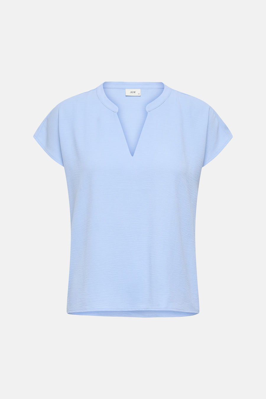 Blouse met korte mouwen - blauw