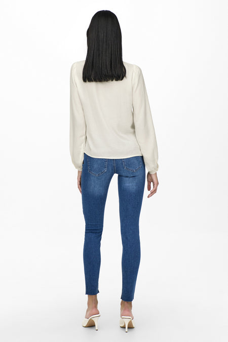 Hemd met lange mouwen - wit