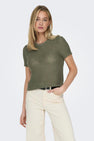 ONLSUNNY S/S PULLOVER KNT NOOS