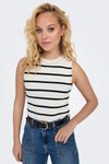 Top (zonder mouwen) Wit - ONLY®