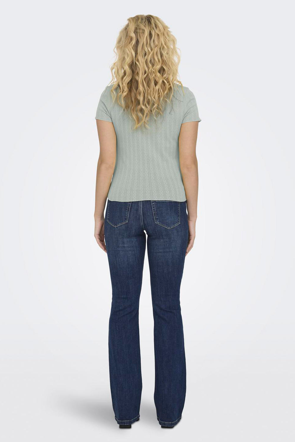 Top uni manche courte Vert - ONLY®