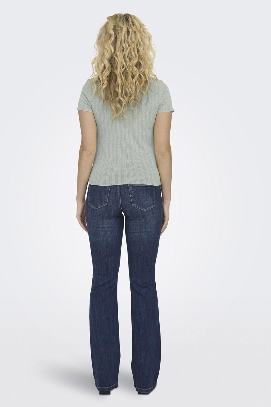 Top uni manche courte Vert - ONLY®