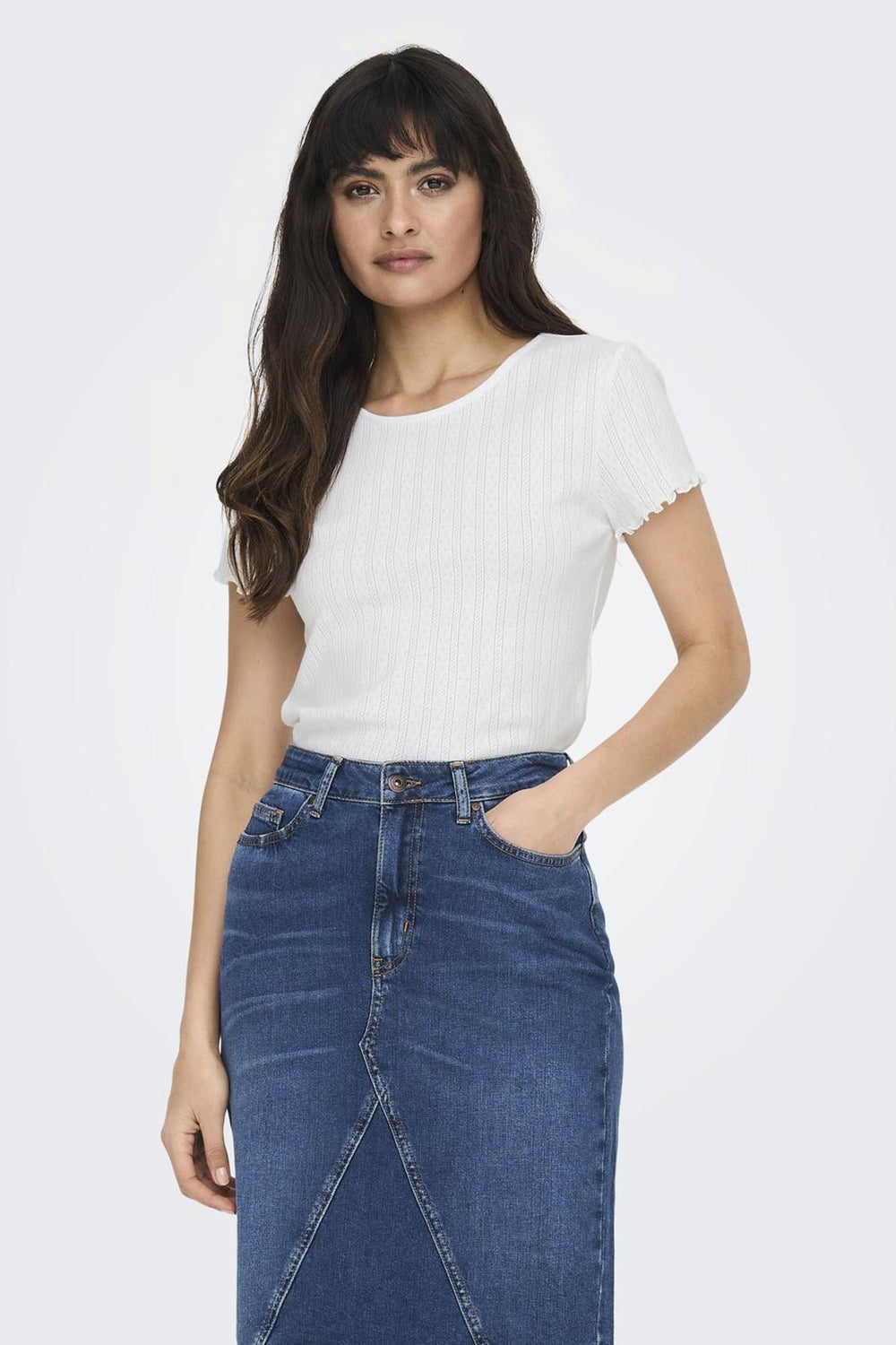 Top (korte mouwen) Wit - ONLY®