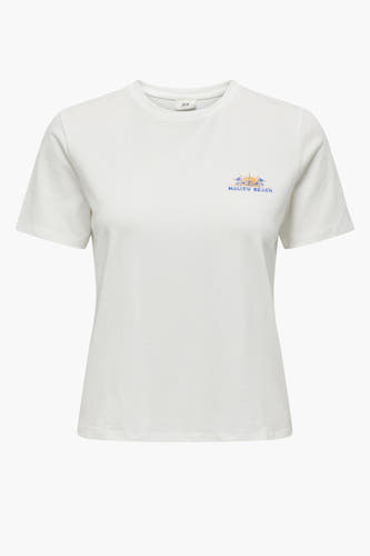 T-shirt met korte mouwen - wit