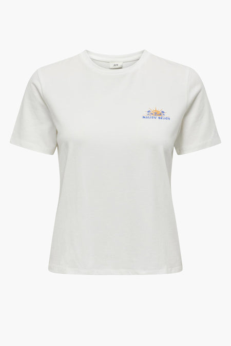T-shirt met korte mouwen - wit