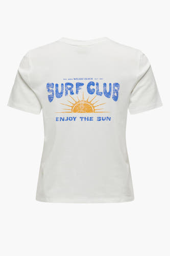 T-shirt met korte mouwen - wit
