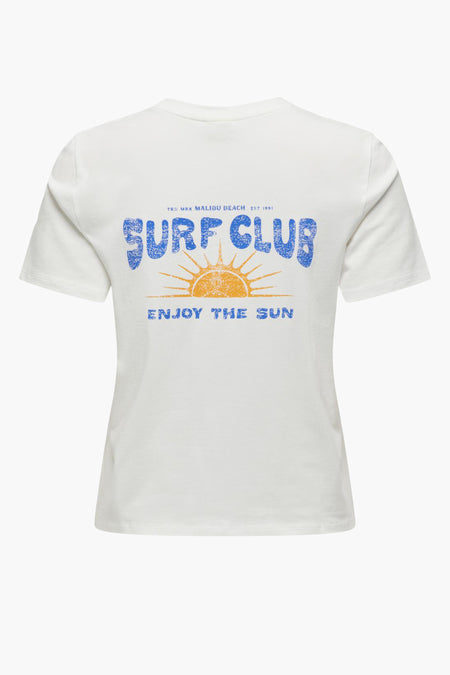 T-shirt met korte mouwen - wit