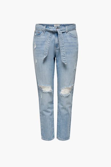 Boyfriend jeans - light blue denim