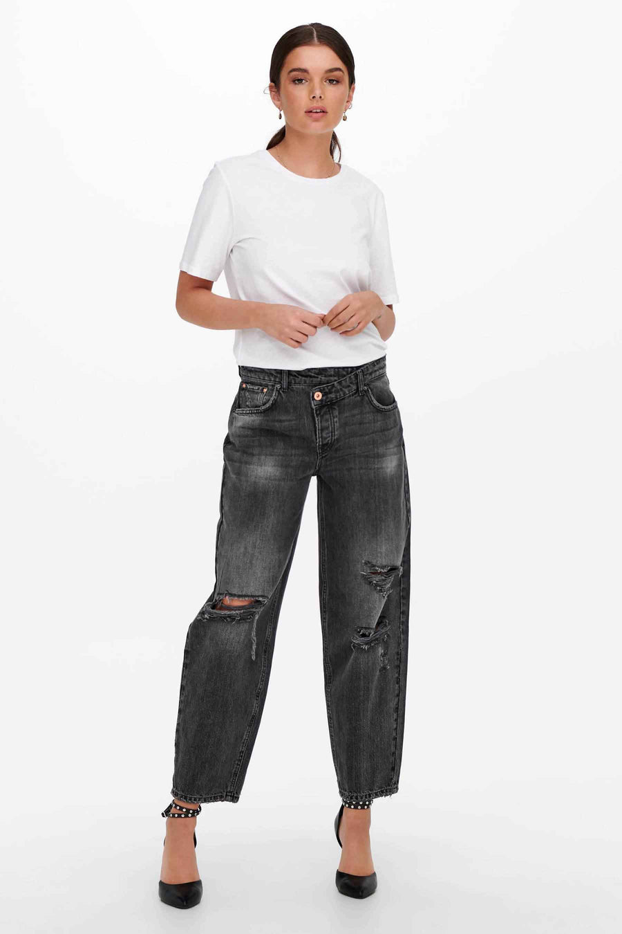 Boyfriend jeans - zwart - ONLY® - 5