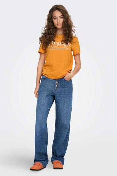 T-shirt - oranje