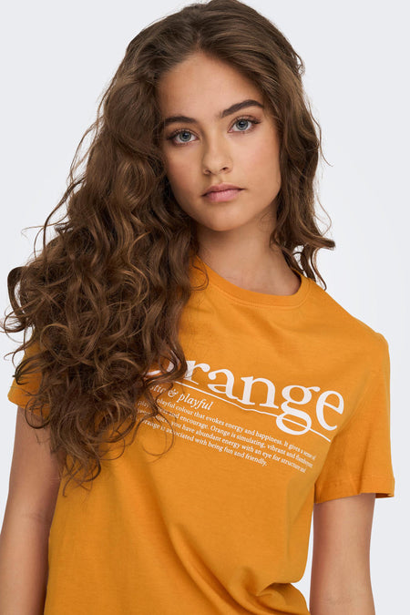 T-shirt - oranje