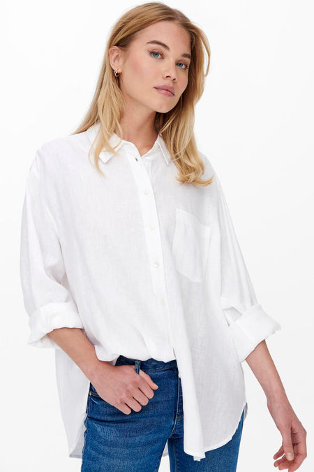 Hemd (lange mouwen) Wit - ONLY®