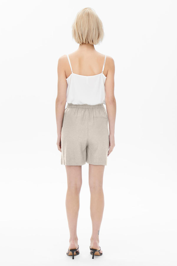 ONLTOKYO HW LINEN BLEND SHORTS PNT NOOS