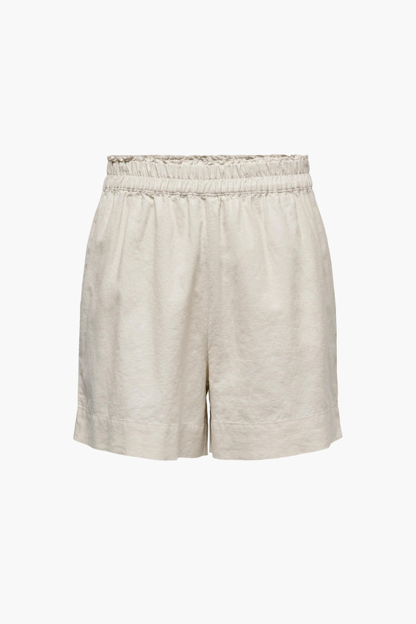 ONLTOKYO HW LINEN BLEND SHORTS PNT NOOS