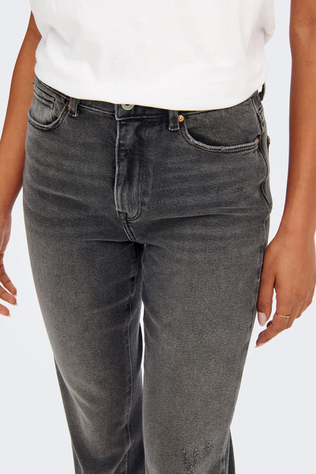 Mom Jeans Dark grey denim - ONLY®