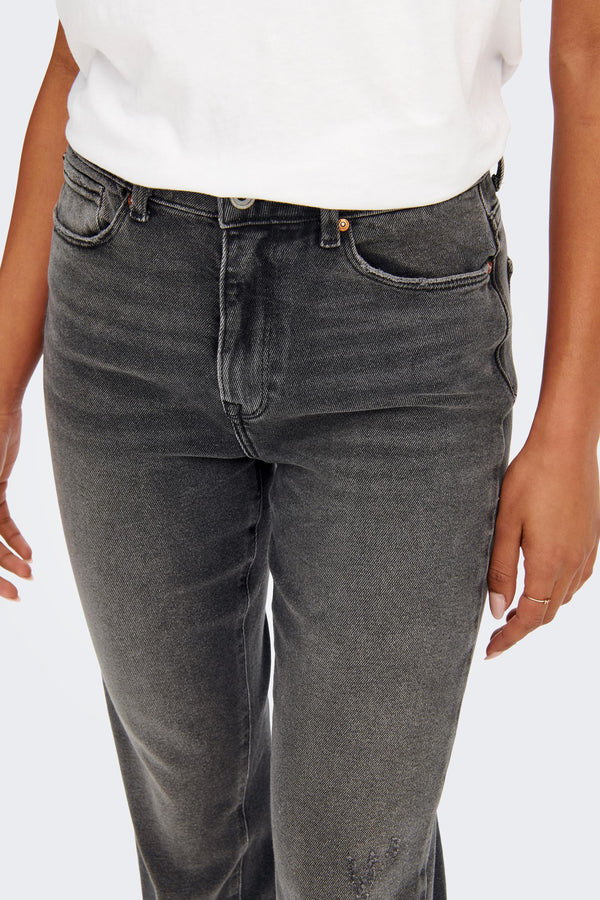 Mom Jeans Dark grey denim - ONLY®
