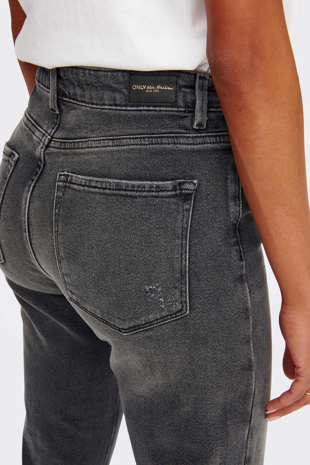 Mom Jeans Dark grey denim - ONLY®