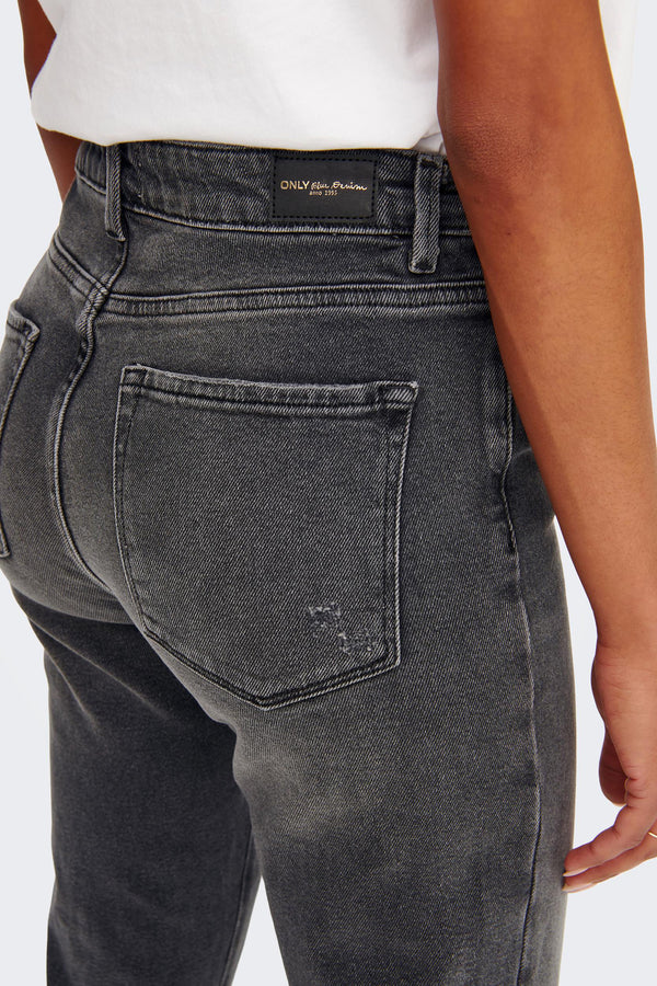 Mom Jeans Dark grey denim - ONLY®